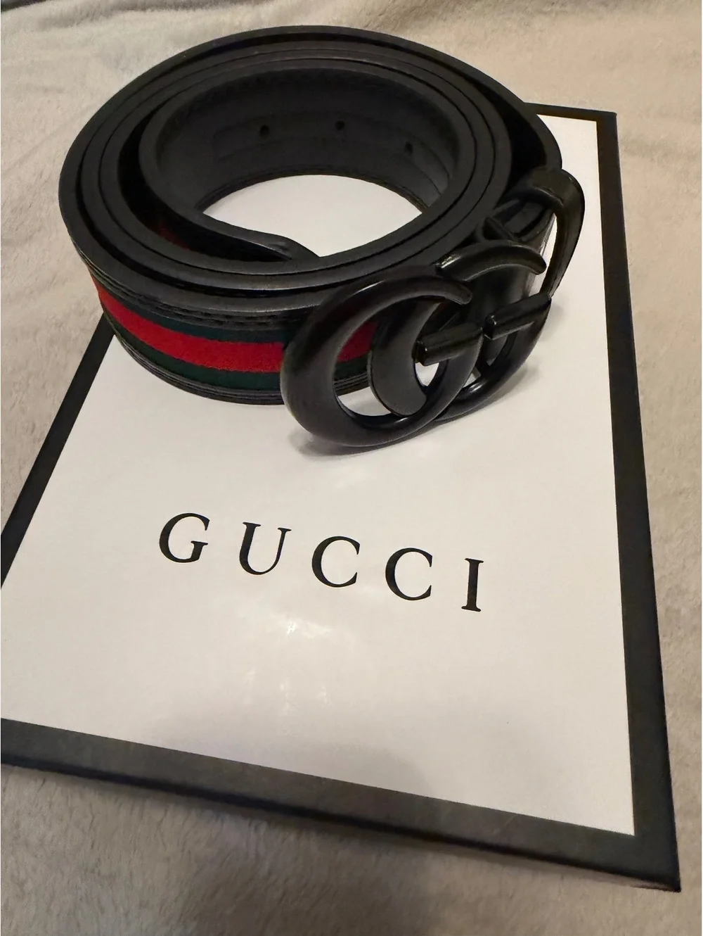 Gucci Web Belt